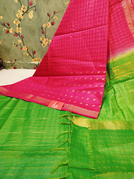 Mangalagiri Hot Pink